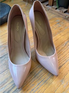 ALDO Blush Patent Pointed-Toe Pumps